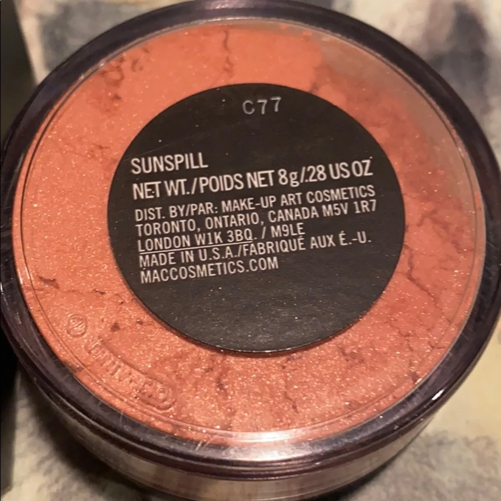 RARE MAC COSMETICS BNIB LOOSE Beauty Powder Sunspill Shimmer LE HTF